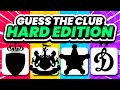 GUESS THE HIDDEN FOOTBALL CLUB LOGO - HARD EDITION | QUIZ FOOTBALL TRIVIA 2024