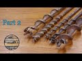 Sharpening and restoring vintage auger bits  part 2