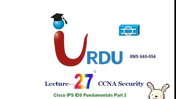 CCNA Security 640 554 Lecture 27