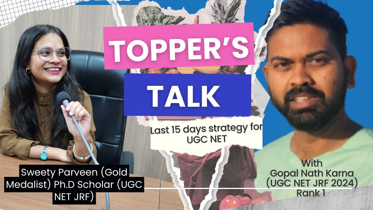 Last 15 days strategy for UGC NET 2024 II Criminology II Topper's Talk ...