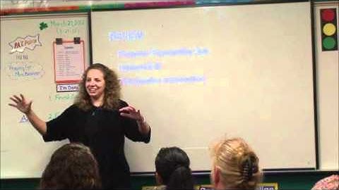 Beginning ASL Class-Week Three-Note of Signing Space