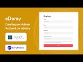 Creating an Admin Account on eDemy ReactJS Template