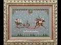 20. Детали моей конверсии вышивки Santa’s Sleigh & Christmas Courier Comet by Nora Corbett