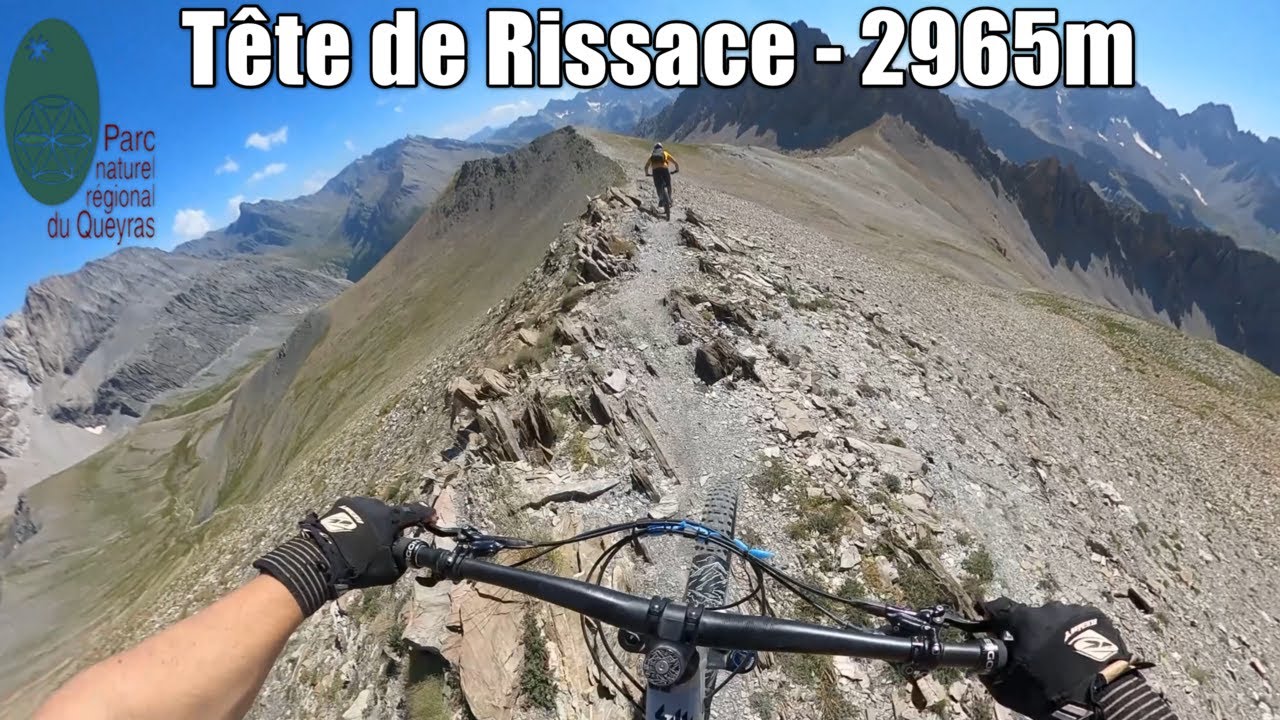 Magnifique sommet en VTT dans le Queyras | Tête de Rissace 2965m