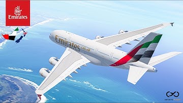 Infinite Flight 24.2 [A380 UPDATE] Dubai (DXB) To Auckland (AKL) | Emirates A380-800