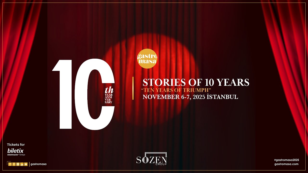 Gastromasa 10. Yıl Açılış Töreni | 10th Anniversary: Stories of 10 Years