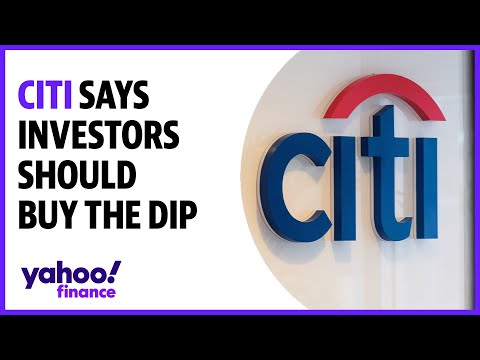 Investors should buy the dip: citi