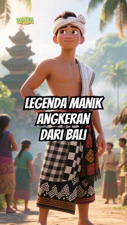 Asal usul pulau Bali terpisah dengan pulau Jawa #animasi #indonesia  #bali #pulaubali