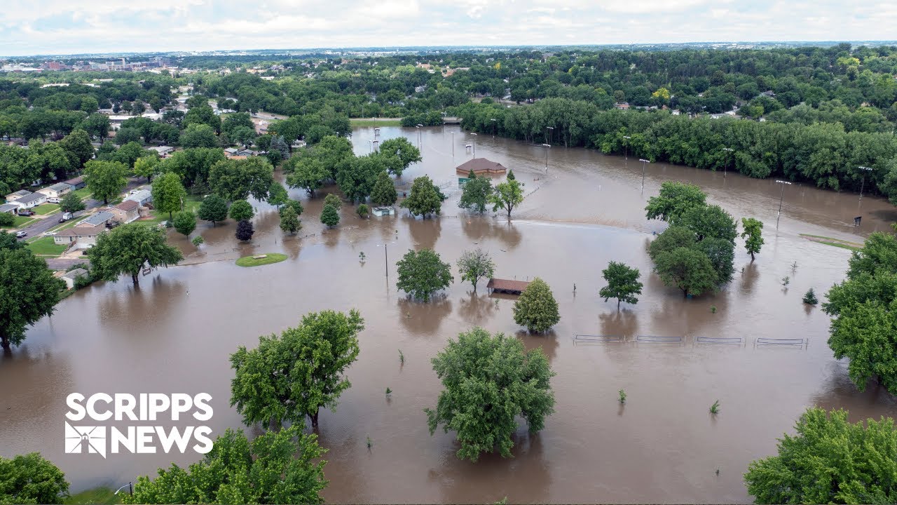 Severe flooding in Upper Midwest prompts evacuations & water rescues ...