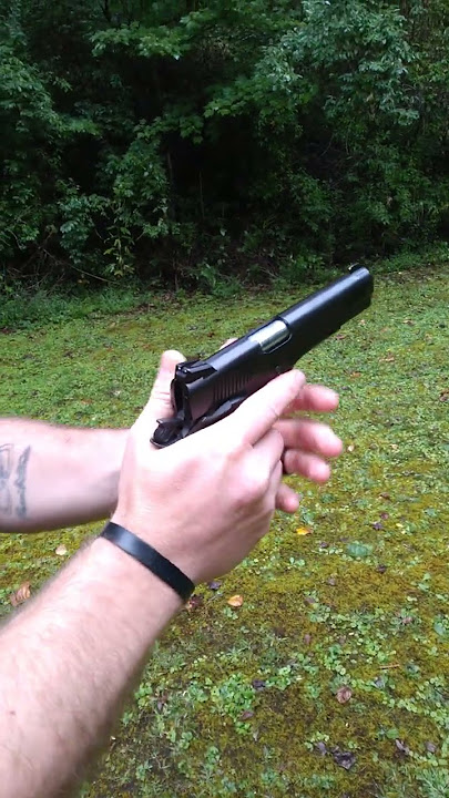 Tisas 1911 .45 acp at the Range
