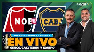 NEWELL'S OLD BOYS vs BOCA JUNIORS EN VIVO | Fecha 3 CLAUSURA 2026 | Estadio 3 por Cadena 3 Rosario