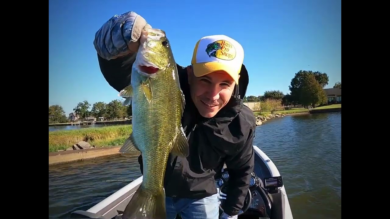 Jimmy Cantillo Lake Conroe Bass Fishing 10-17-24