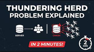Thundering Herd Problem Explained in 2 minutes