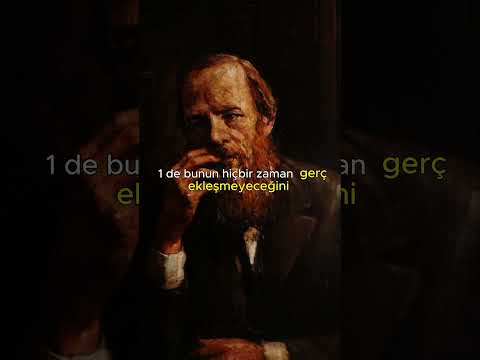 Fyodor Dostoyevsky - İnsanlar değişmez |  #özlüsöz #sanat #şiir