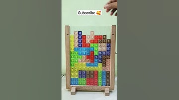 playing colorful Tetris puzzle Blocks #satisfying #colorful #tetris #games #puzzle #asmr #tetrisgame