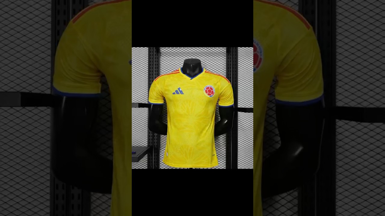 New home kit for the 2026 Colombia World Cup. 