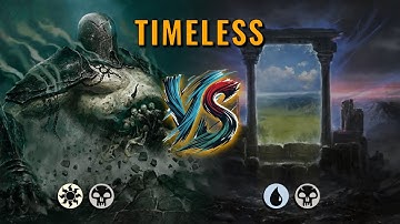 MTG Timeless - Orzhov Midrange by saitama VS Dimir Midrange by wizboi111