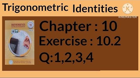Excercise 10.2 Chapter 10 || FSC part 1 Mathematics || FSC Math Lectures