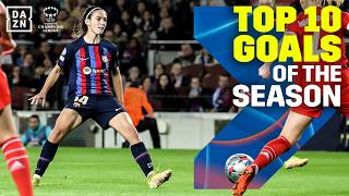 Pina's Camp Nou Screamer  | Barcelona's Top 10 Goals Of The UEFA Women's Champions League Season