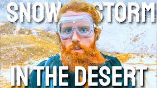 Forced to STOP Running by a Snowstorm in the Deserts of Algeria 🇩🇿 by Russ Cook 220,508 views 1 month ago 21 minutes