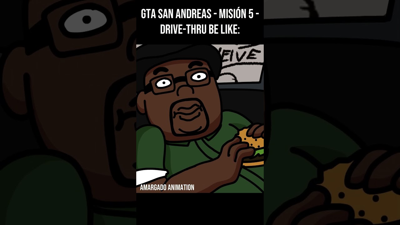 GTA SAN ANDREAS - Misión 5 - Drive-thru be like: 