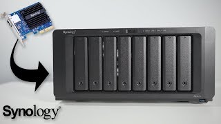 Synology NAS Upgrade - Speed Up Network Storage Using 10 Gigabit Ethernet!