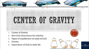 Center of Gravity [ICSE Physics Class 10]