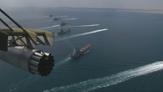 'War Games': Russia holds massive navy and aerial drills