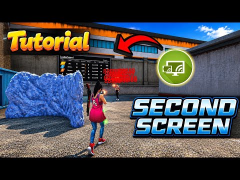🔥 Second Screen Tutorial Free Fire | No Root | Only 2 Steps ⚙️🇧🇷