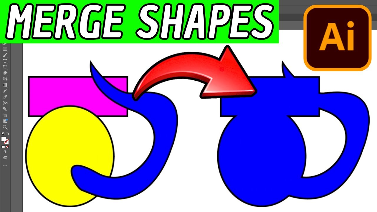 How To Merge Shapes In Illustrator 2026 (Fast And Easy)