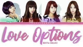 BESTie (베스티) – Love Options (연애의 조건) Lyrics (Color Coded Han/Rom/Eng)