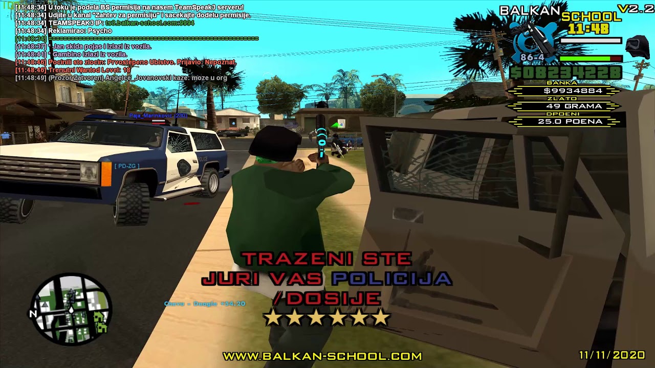 [Balkan School] SA:MP #12 // novi rekord robanja servera //