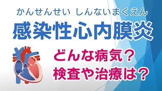 細菌から感染！？「感染性心内膜炎」について（どんな病気？どういう人に起こりやすい？検査や治療は？）