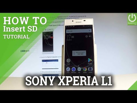 Video: Bagaimana cara memasukkan kartu SIM ke Sony Xperia l1?