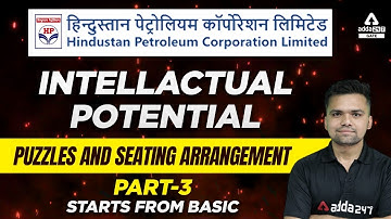 HPCL Exam Preparation | HPCL Reasoning | Puzzles and seating Arrangement #3 | By Abhishek Kaushik
