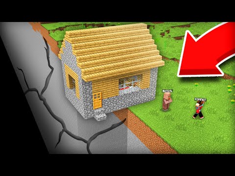 ПОЧЕМУ ЭТОТ ЖИТЕЛЬ ЖИВЁТ В САМОМ ОПАСНОМ МЕСТЕ В МАЙНКРАФТ | Компот Minecraft