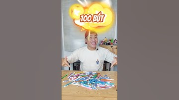 Thử bỏ 100 cây bút vào TÚI VIẾT này. Và kết quả là... | FoxyReview #shorts