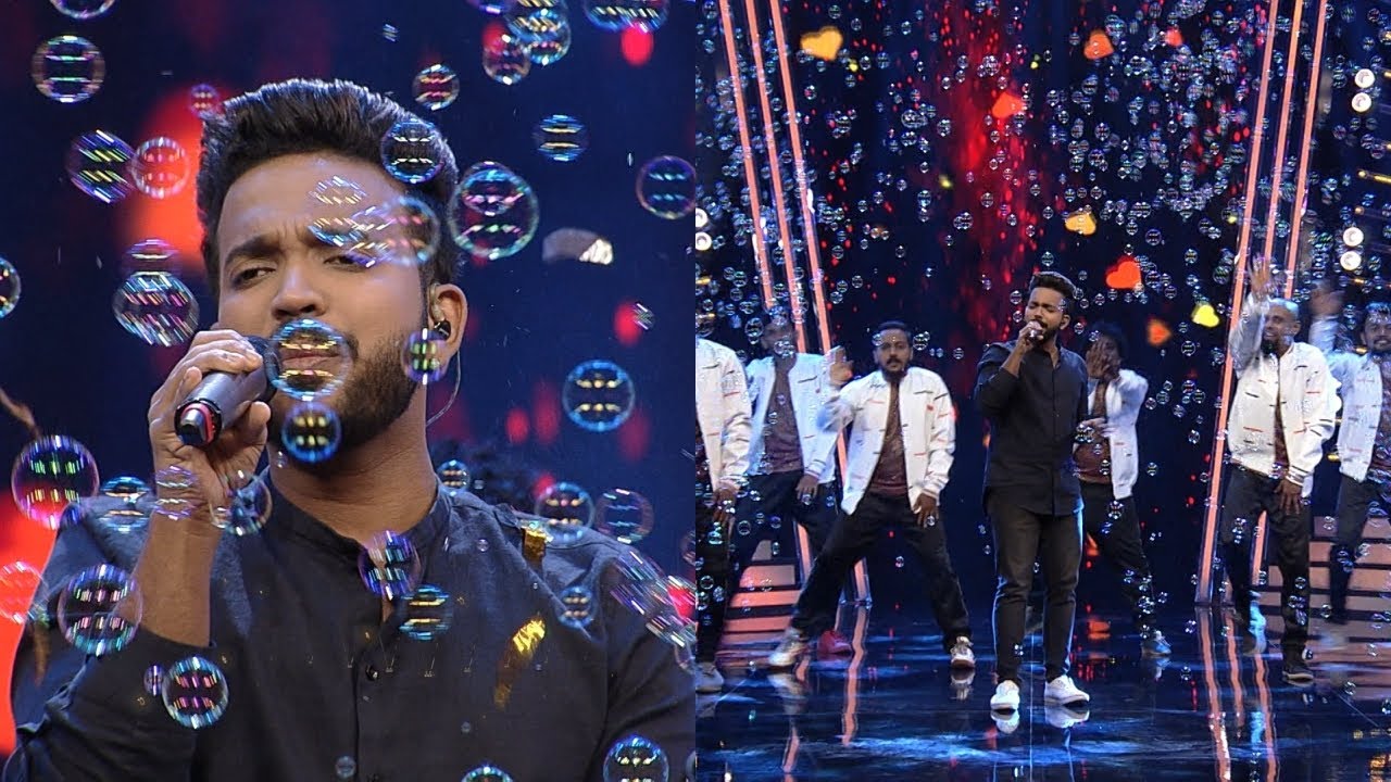 Paadam Namukku Paadam | 'Pavizhamazhaye' song by K.S.Harisankar | Mazhavil Manorama ramakrishnan lakshmi