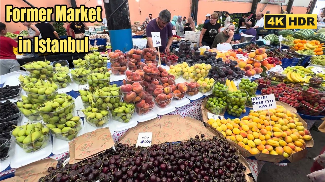 Farmers Market (Beygah Pazarı) in Esenyurt İstanbul Türkiye