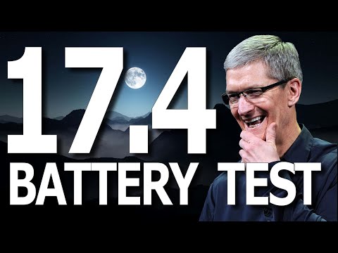 iOS 17.4 Battery Life / Battery Drain / Battery Performance Test.