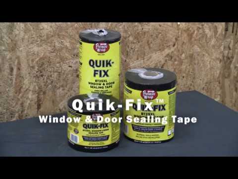 Flashing a Window With Quik-Fix Window & Door Sealing Tape