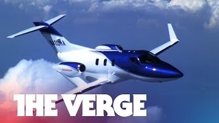 Watch Honda's weird luxury jet in action