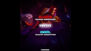 Shadow Vs Emerl || Sonic Edit || #shorts #edit #fyp #sonic #sonicthehedgehog #shadow