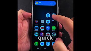 Samsung Android Merge Notifications and Quick Settings Panel part 3