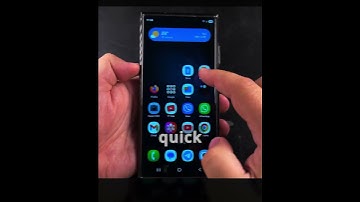 Samsung Android Merge Notifications and Quick Settings Panel part 3