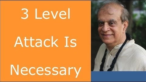 3 Level Attack is necessary - Rajiv Malhotra