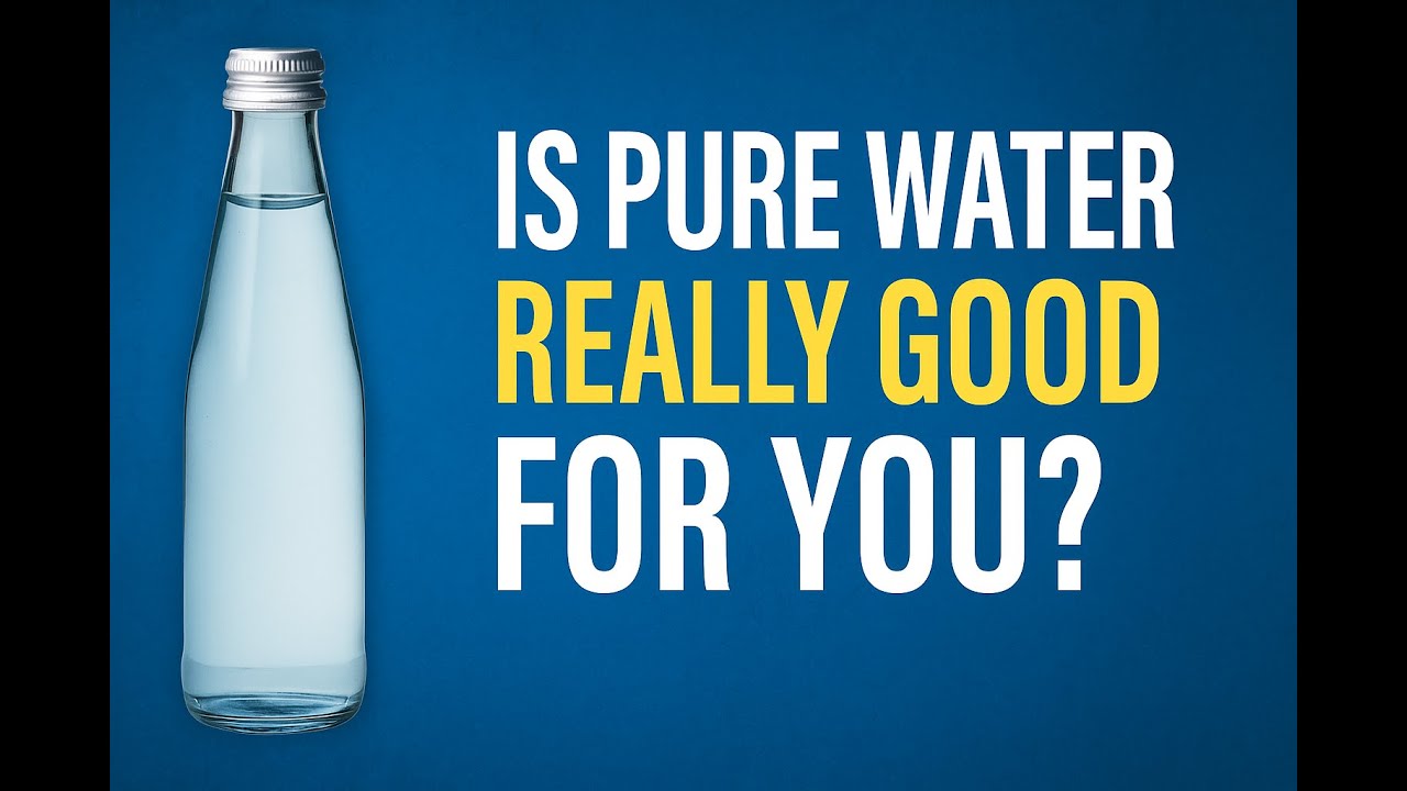 Is Pure Water Really Good for You? The Truth About Minerals in Drinking Water