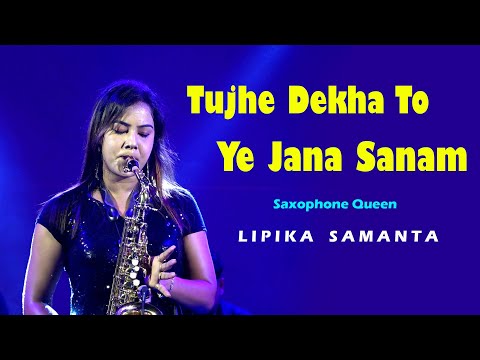 Tujhe Dekha Toh Yeh Jana Sanam Saxophone Queen Lipika Samanta Lata Kumar Sanu Bikash Studio