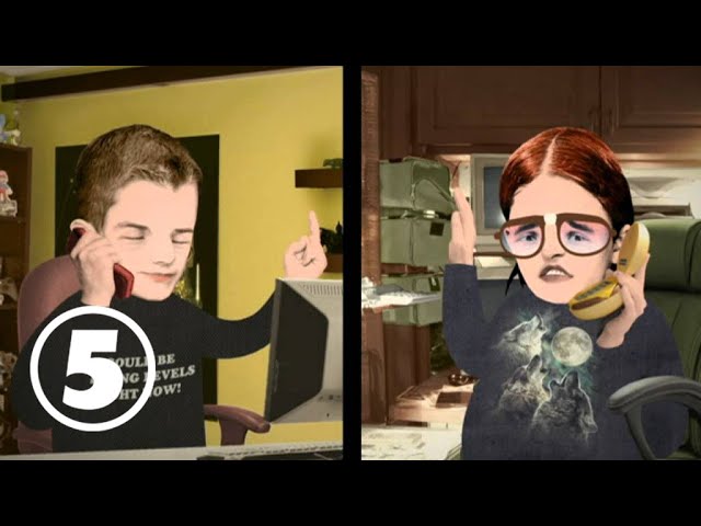 Bild från Mental high five - Telefonpiraterna