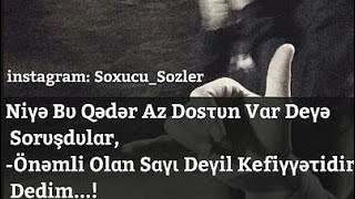 Soxucu Ve Peçhat Sözler İzlemeye Deyer